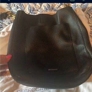 Rebecca Minkoff Black Textured Women's Jacket